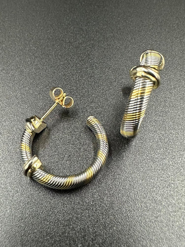 Boucles d'oreilles CARTIER - Boucles d’oreilles Trinity Acier Or 58 Facettes