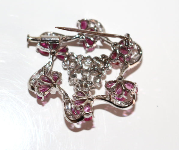 Broche Broche Diamants Rubis 58 Facettes 137