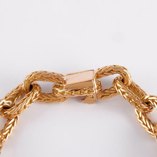 Bracelet Bracelet gourmette or jaune 58 Facettes