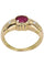 Bague BAGUE JONC MODERNE RUBIS ET DIAMANTS 58 Facettes 052801