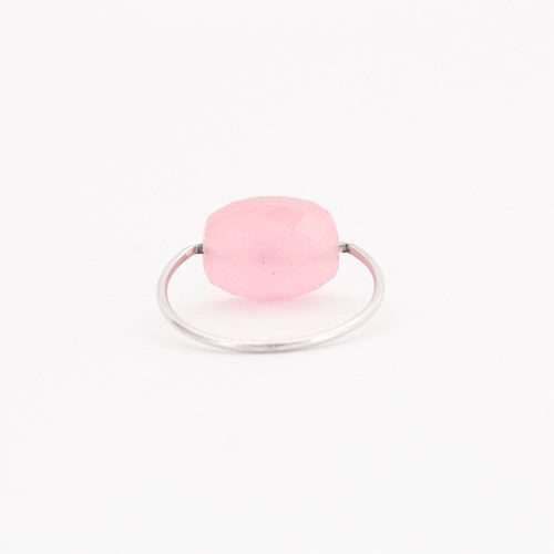 Bague 49 Bague Morganne Bello Cornaline rose 58 Facettes