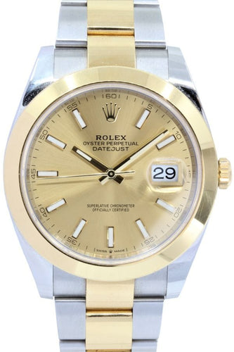 Montre ROLEX DATEJUST 41 - FULL SET 58 Facettes 052321