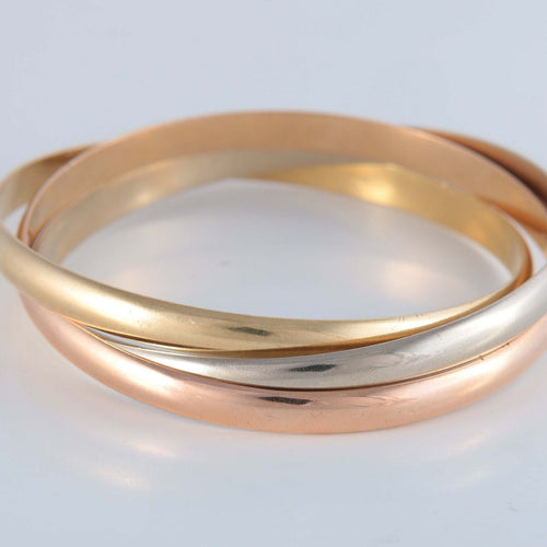 Bracelet CARTIER - Bracelet Trinity 3 ors 58 Facettes