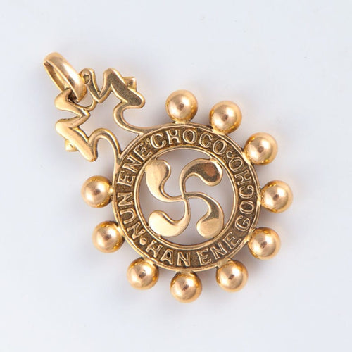 Pendentif Pendentif Croix basque 58 Facettes JE158