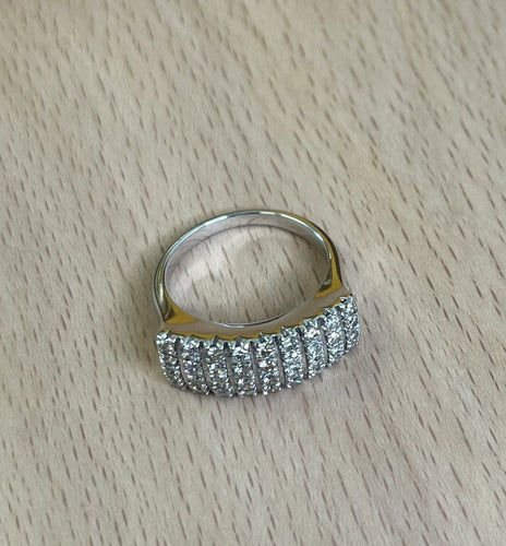 Bague Bague Or et diamants 58 Facettes 20400000436