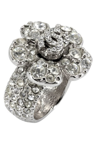Bague BAGUE "CAMÉLIA" SIGNÉE CHANEL 58 Facettes 051741
