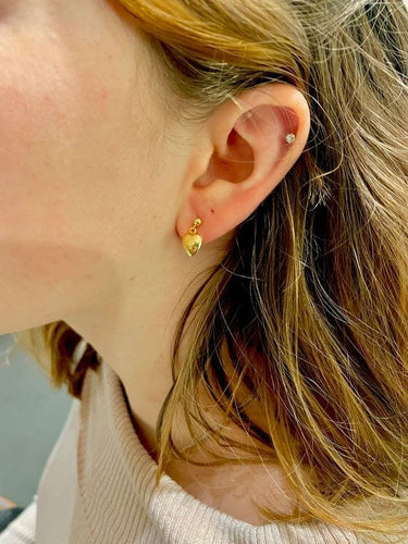 Boucles d'oreilles BOUCLES D'OREILLES PENDANTES COEURS 58 Facettes 046301