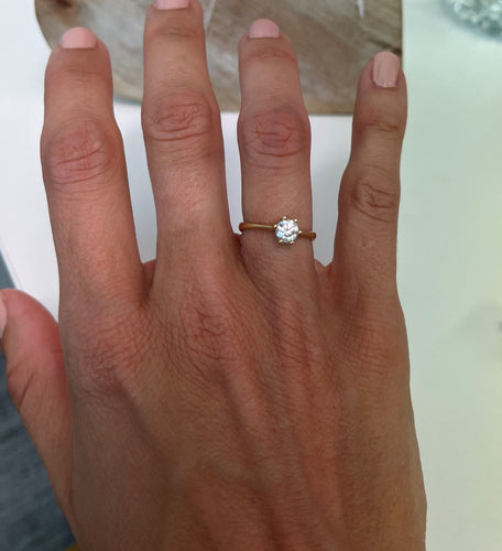 Bague Bague Solitaire 0.50cts 58 Facettes 204000000393