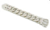Bracelet HERMÈS. Collection Boucle Sellier, bracelet argent TGM 58 Facettes