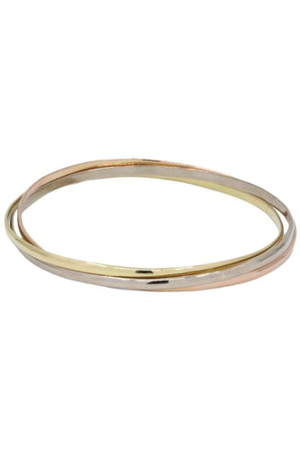 Bracelet BRACELET JONC 3 ORS 58 Facettes 054581