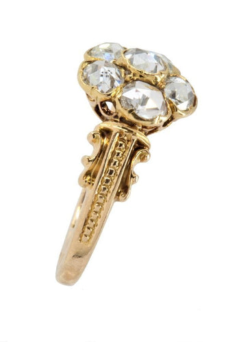 Bague BAGUE FLEUR NAPOLÉON III 58 Facettes 041031