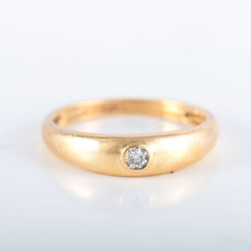 Bague 52 Bague Jonc anglais Diamant 58 Facettes JE481