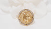 Bague 52 Bague Chaumet en or jaune, quartz rutile et diamants 58 Facettes 31955