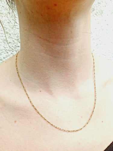 Collier Chaine En Or Maille Cheval 58 Facettes 3098/1