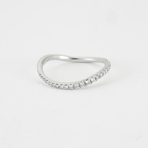 Bague 52 Bague Or blanc Diamants 58 Facettes