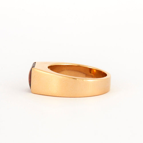 Bague 57 CARTIER - Bague Tank Citrine 58 Facettes