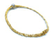 Collier GILBERT ALBERT. Collier or jaune, diamant et billes interchangeables 58 Facettes