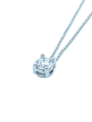 Pendentif Pendentif diamant 1.00ct F P1 certifié 58 Facettes