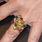 Bague 56.5 Bague COLOR BUBBLES en Or et Diamants 58 Facettes D360262JE