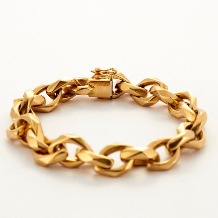 Bracelet HERMES - Bracelet Or jaune 58 Facettes