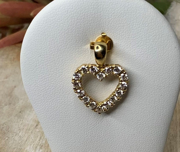 Pendentif Pendentif Coeur diamants 58 Facettes 20400000332