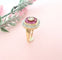 Bague Bague Rubis Diamants 58 Facettes AA 1606