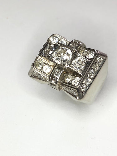 Bague Bague Tank Art Déco 58 Facettes 9