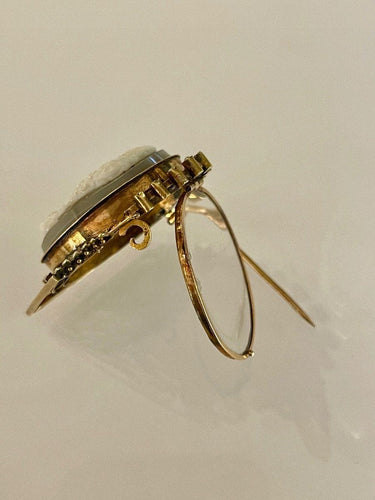 Broche Broche Ouvrante Or Camée Agate 58 Facettes 751072