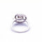 Bague 54 Bague spirale Or blanc Diamant 58 Facettes D360367CS