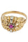 Bague BAGUE RUBIS ANNÉES 50' 58 Facettes 055081