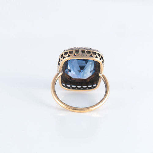 Bague 45.5 Importante bague XIXème 58 Facettes