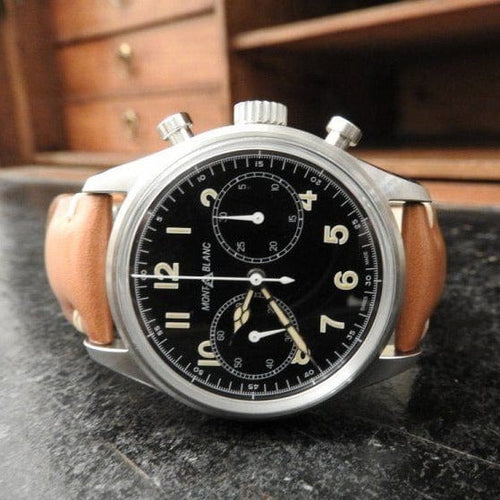 Montre Mont Blanc - chronographe 1858 58 Facettes 16172