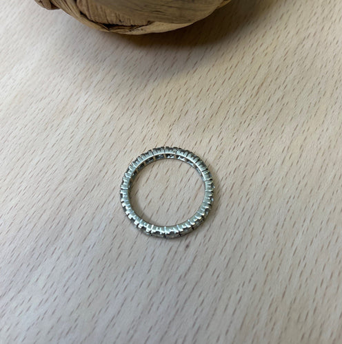 Bague Bague Alliance tour complet diamants 58 Facettes 20400000374