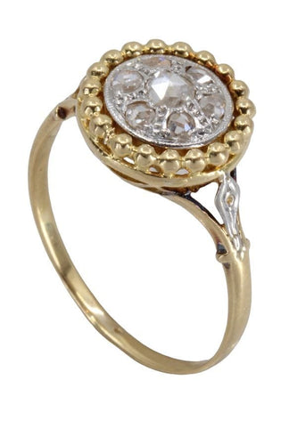 Bague BAGUE ART DÉCO DIAMANTS 58 Facettes 058971