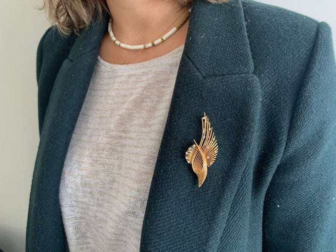 Broche Broche en or et diamants 58 Facettes 2795/1