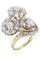 Bague BAGUE TOURBILLON DIAMANTS ART-NOUVEAU 58 Facettes 056531