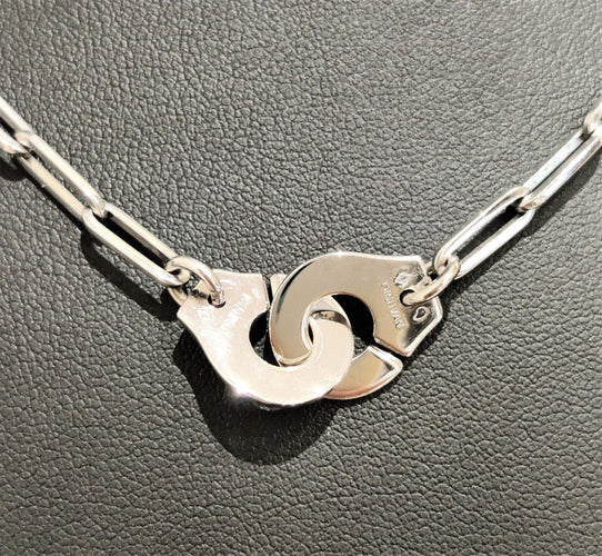 Collier Collier Dinh Van R12 or blanc 58 Facettes 1-925/1