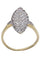 Bague 59 BAGUE MARQUISE DIAMANTS 58 Facettes 070371