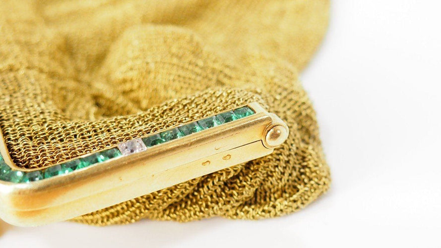 Accessoire Sac Soirée Cotte De Maille Or Jaune 58 Facettes 31814