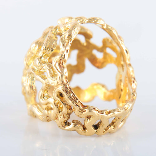 Bague 50 Bague Gilbert Albert sans pierre 58 Facettes