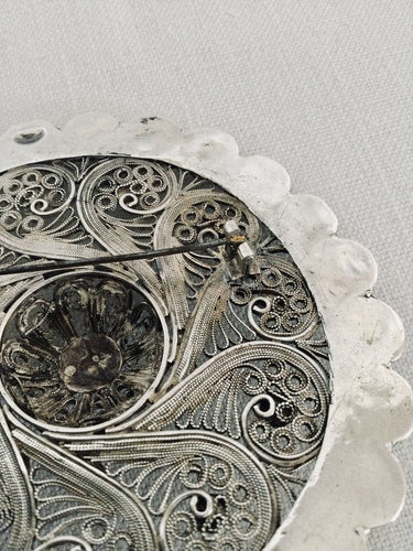 Broche Broche orientaliste Argent 58 Facettes