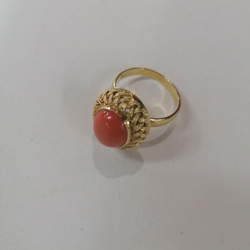 Bague 55 Bague corail 58 Facettes