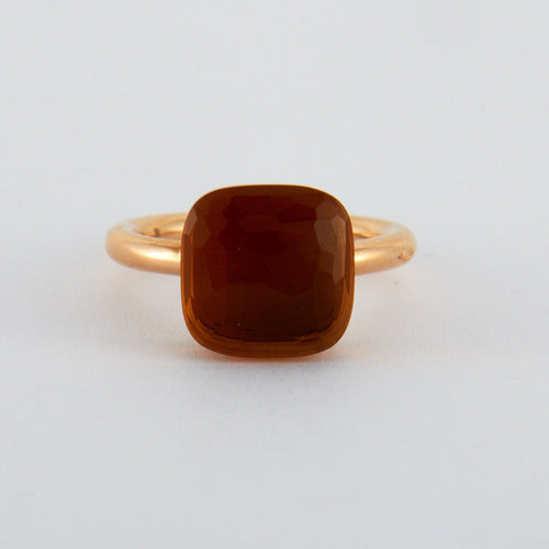 Bague 53 POMELLATO - Bague Nudo Maxi Citrine 58 Facettes