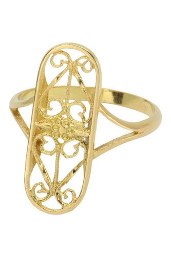 Bague 54 BAGUE FILIGRANE 58 Facettes 044011