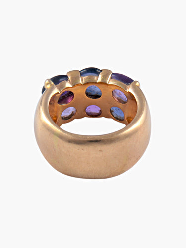 Bague 65 Bague POMELLATO Améthystes 58 Facettes