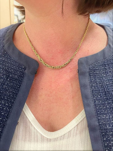 Collier COLLIER MODERNE MAILLE FANTAISIE 58 Facettes 047041