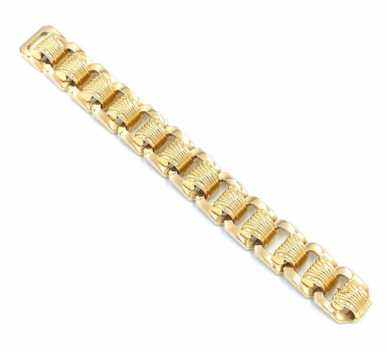 Bracelet Bracelet Tank or rose 18K 58 Facettes