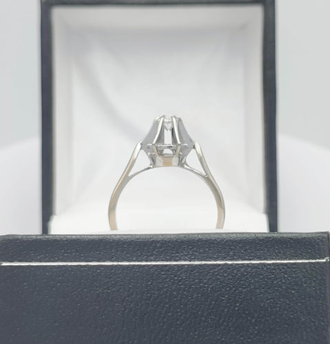 Bague 51 Bague Solitaire diamant 0.25 ct 58 Facettes