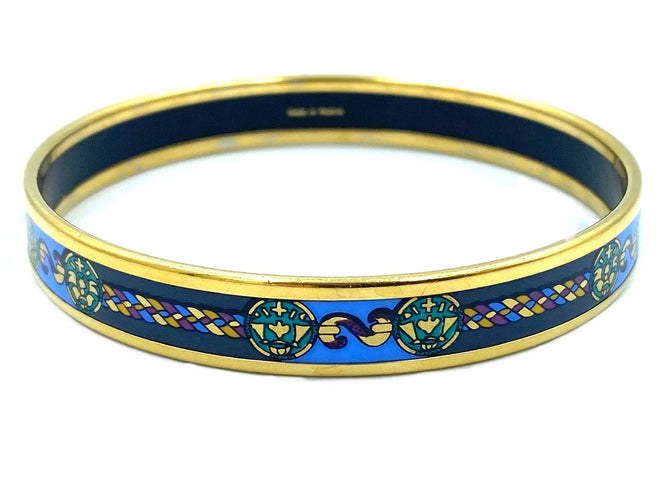 Bracelet Hermès. Bracelet émail 58 Facettes