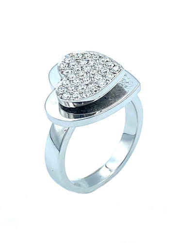 Bague 54 PIAGET - Bague or blanc 18K et diamants 58 Facettes